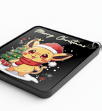 Festive Glow Christmas Keychain - Merry Christmas Acrylic Keychain | Glossy Finish