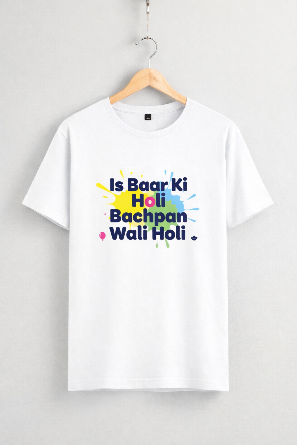 Bachpan Wali Holi Unisex T-Shirt | Holi Festival Tee