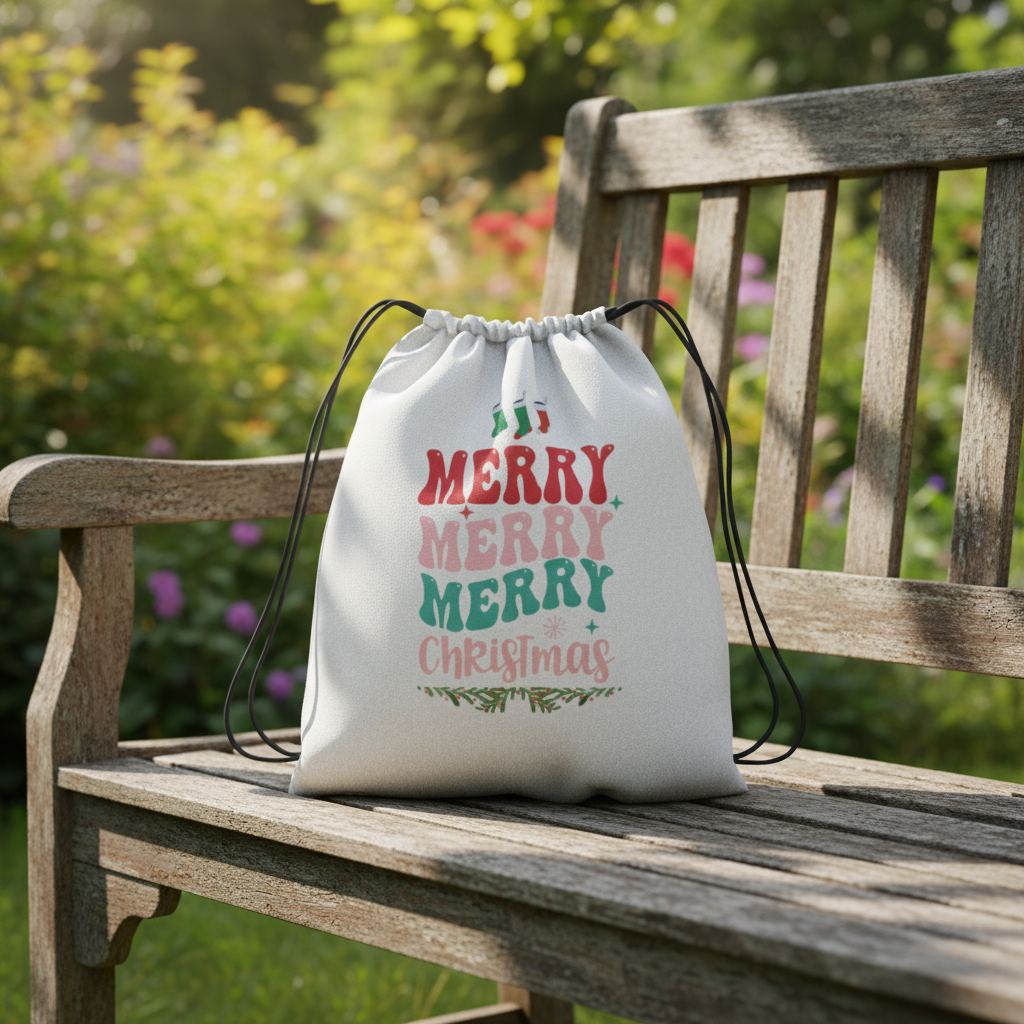 AOP Drawstring Bag | Chevmax Sporty Drawstring Gym Bag | Lightweight &amp; Durable 250 GSM Canvas Backpack for Men &amp; Women