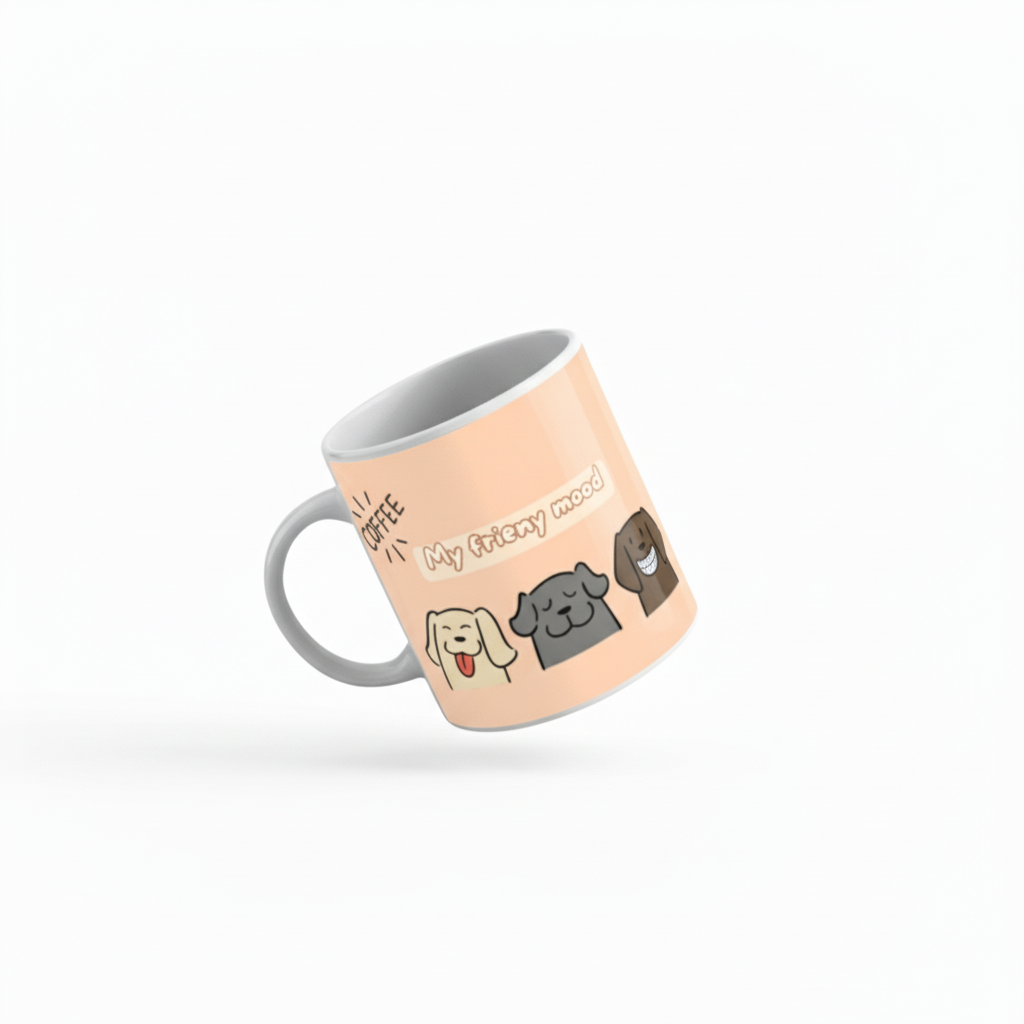 Coffee Friends Mug | 11oz Ceramic Mug | Gift for Best Friend