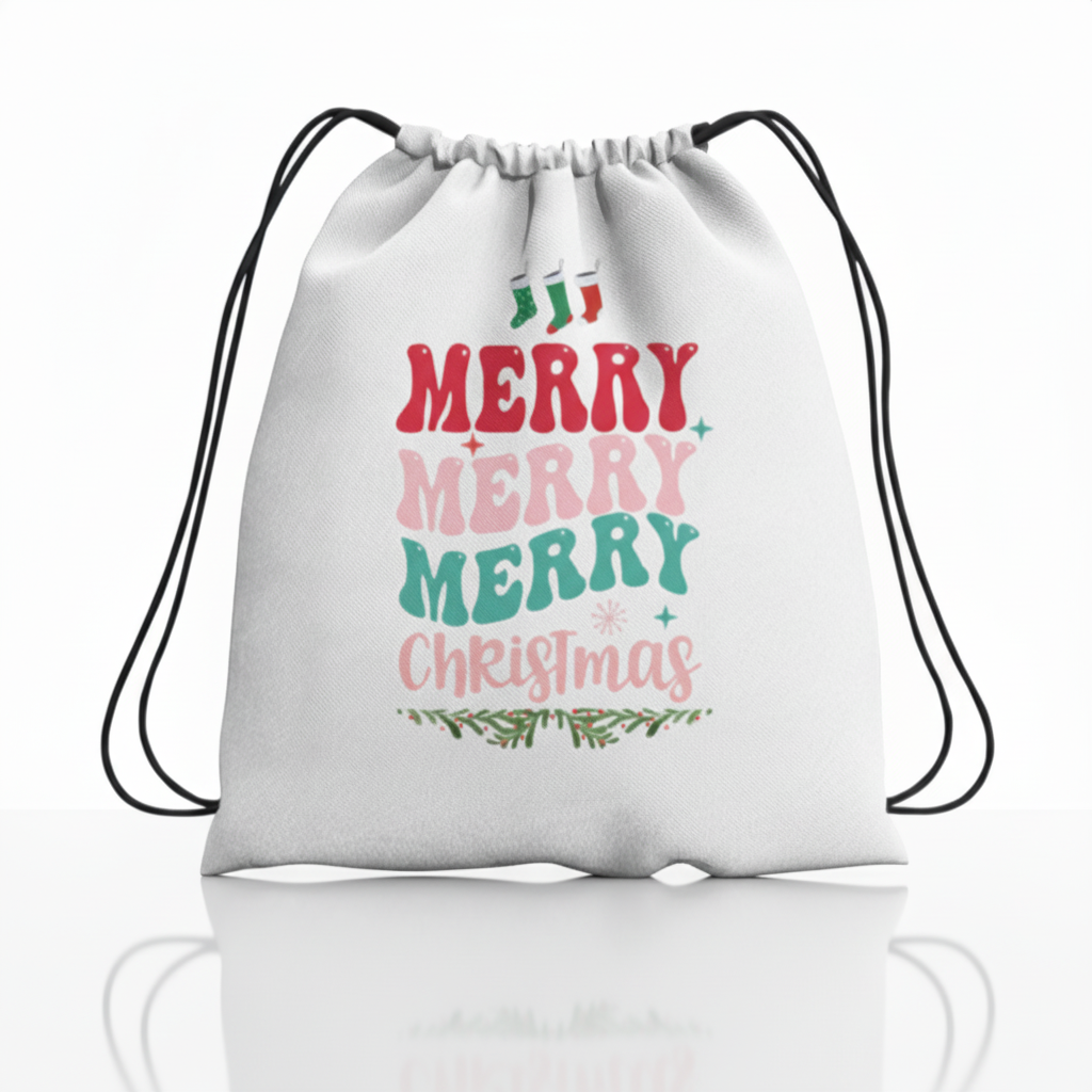 AOP Drawstring Bag | Chevmax Sporty Drawstring Gym Bag | Lightweight &amp; Durable 250 GSM Canvas Backpack for Men &amp; Women