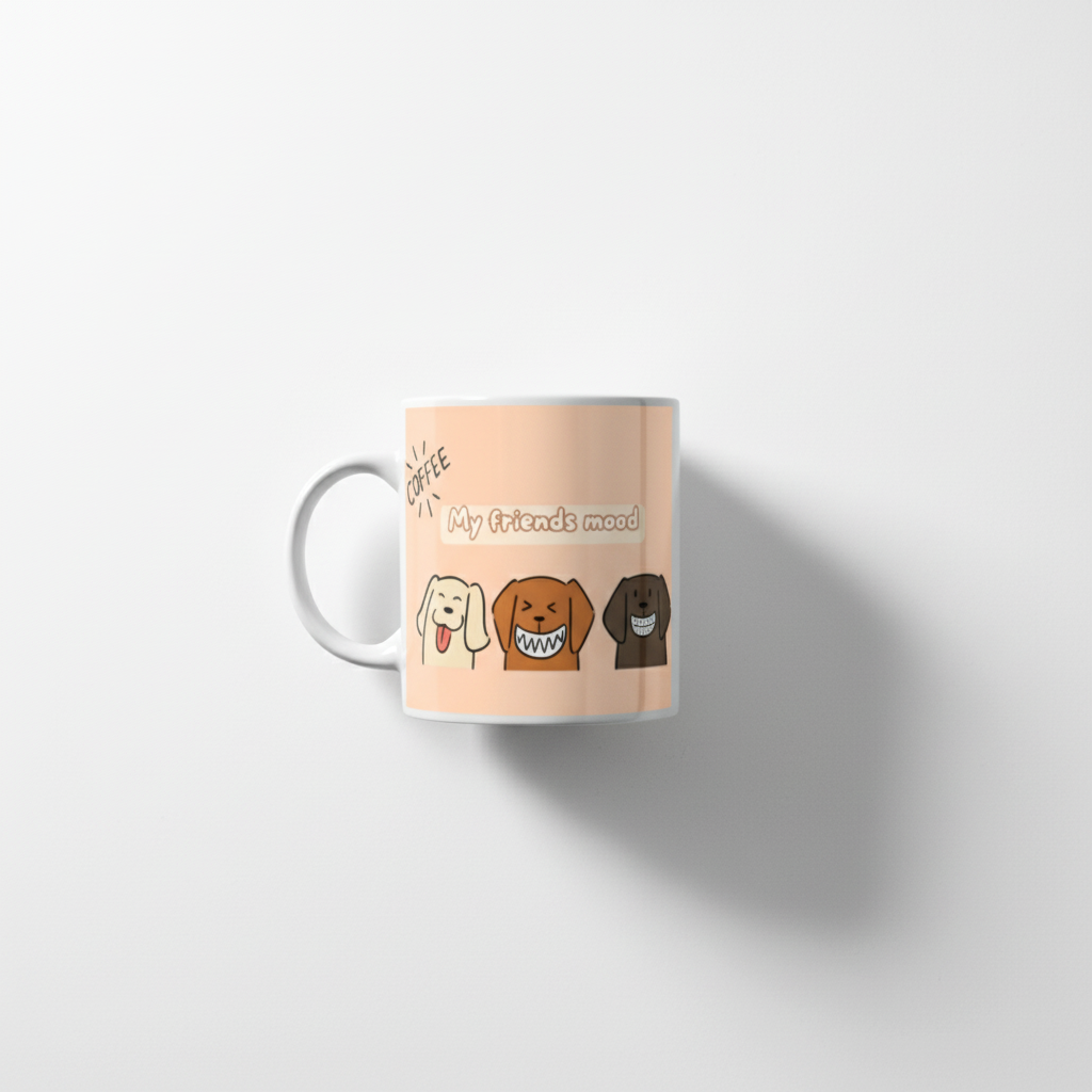 Coffee Friends Mug | 11oz Ceramic Mug | Gift for Best Friend